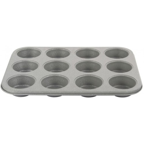 BLAUMANN Gray Granit plech na pečenie na 12 muffin BL-1584