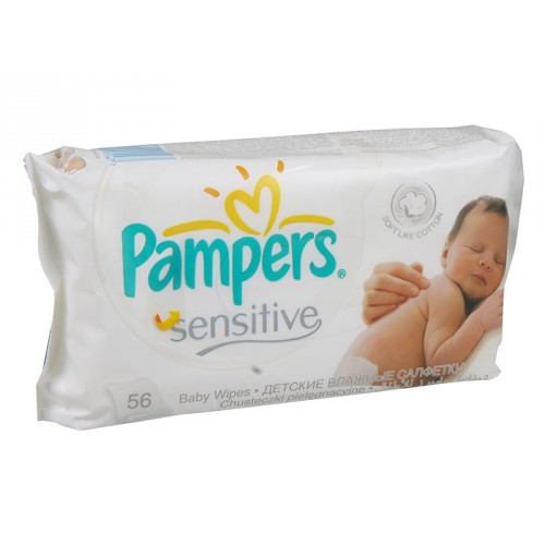 PAMPERS Sensitive Obrúsky 56ks 