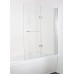 ARTTEC Zástena 120 chrome clear - Vaňová zástena dvojdielna PAN01039