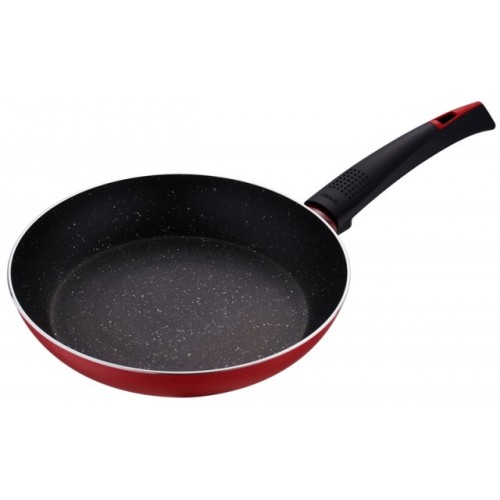 BERGNER Panvica s mramorovým povrchom Ultra 26 cm červená BG-1287 BERGNER Panvica s mramorovým povrchom Ultra 26 cm červená BG-1287