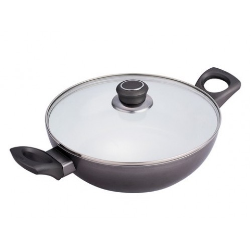 BERGNER Panvica WOK keramická 28 cm s pokrievkou Simplicio BG-6653 BERGNER Panvica WOK keramická 28 cm s pokrievkou Simplicio BG-6653