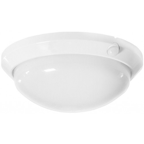 PANLUX OLGA S prisadené stropné a nástenné kruhové svietidlo so senzorom 60W, OS-60/B