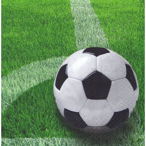 PAPSTAR obrúsky 3 vrstvy Football 81628