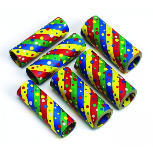 PAPSTAR 3 obrie deko-pásky 15 m "Konfety" 18847