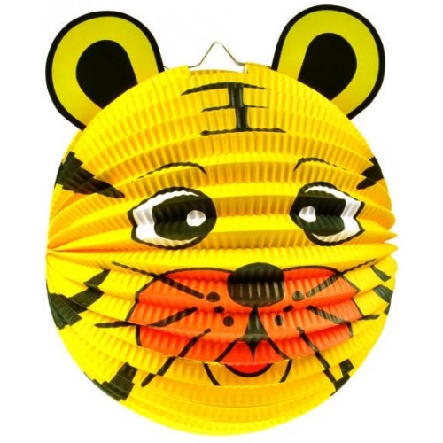 PAPSTAR Papierový lampión tiger 25 cm