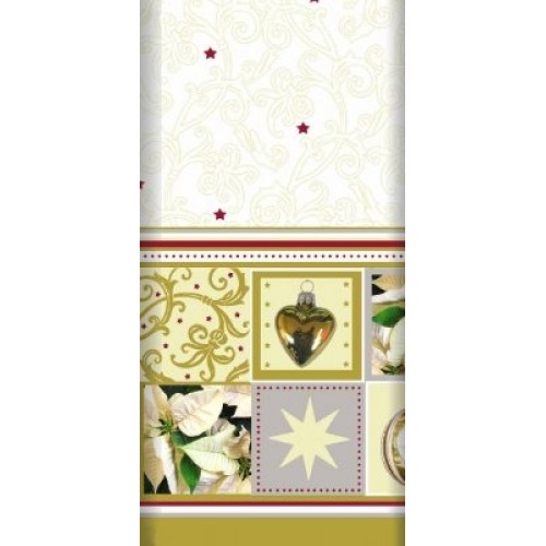 PAPSTAR Vianočný obrus "X-mas Chess"