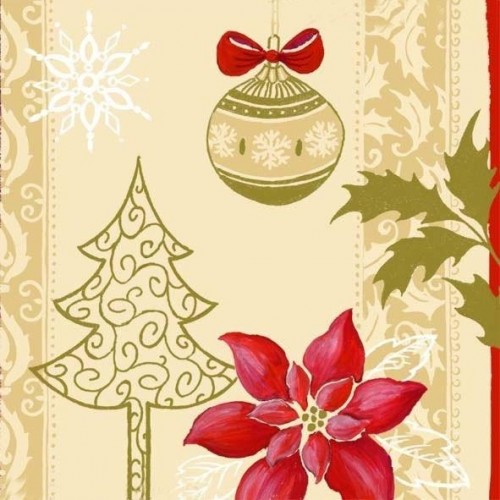PAPSTAR Obrúsky Jingle Bells PAPSTAR Obrúsky Jingle Bells
