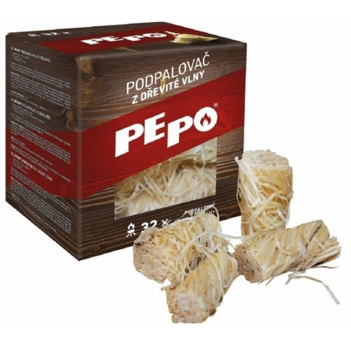 PE-PO podpaľovač z drevitej vlny 32ks 1068916 PE-PO podpaľovač z drevitej vlny 32ks 1068916