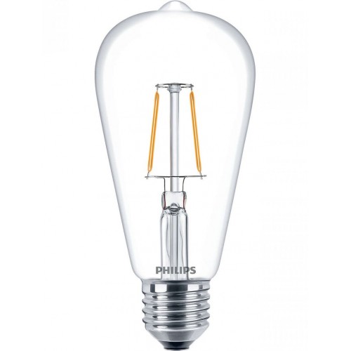 PHILIPS CLASSIC LEDbulb ND 2.3-25W E27 827 ST64 CL žiarovka 8718696523766