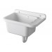 AQUALINE Závesná výlevka 50x34cm, plast, biela PI5050