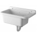 AQUALINE Závesná výlevka 60x34cm, plast, biela PI5060