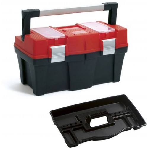 Prosperplast APTOP Plastový kufor na náradie, červená 458 x 257 x 245 mm N18APTOP Prosperplast APTOP Plastový kufor na náradie, červená 458 x 257 x 245 mm N18APTOP