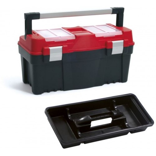 Prosperplast APTOP Plastový kufor na náradie červený, 550 x 267 x 277 mm N22APTOP