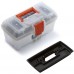 Prosperplast IceCube Plastový kufor na náradie transparentné 300 x 167 x 150 mm N12ICE