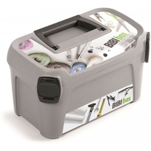 Prosperplast LINE IML Plastový kufor na náradie, 380x234x225mm, motív bibi box NML400