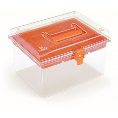 Prosperplast NUF HIGH Plastový organizér, 245x214x158mm, oranžový NUF3HT Prosperplast NUF HIGH Plastový organizér, 245x214x158mm, oranžový NUF3HT