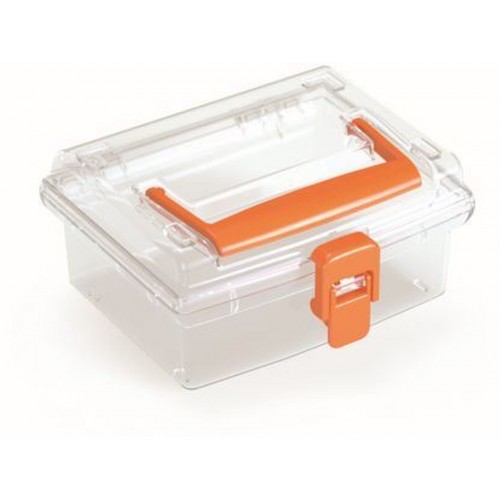 Prosperplast NUF LOW Plastový organizér, 148x135x70mm, oranžový NUF1L