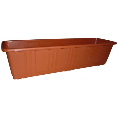PLASTY-KO Truhlík s dezénom terracota 40 cm
