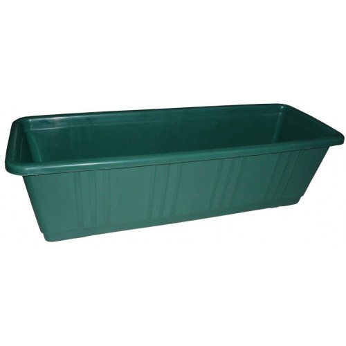 PLASTY-KO Truhlík s dezénom zelený 50 cm