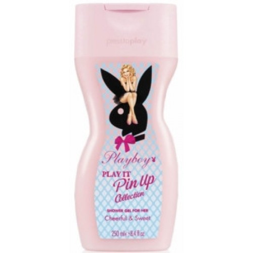 Playboy dámsky sprchový gél Play It Pin Up 250 ml Playboy dámsky sprchový gél Play It Pin Up 250 ml