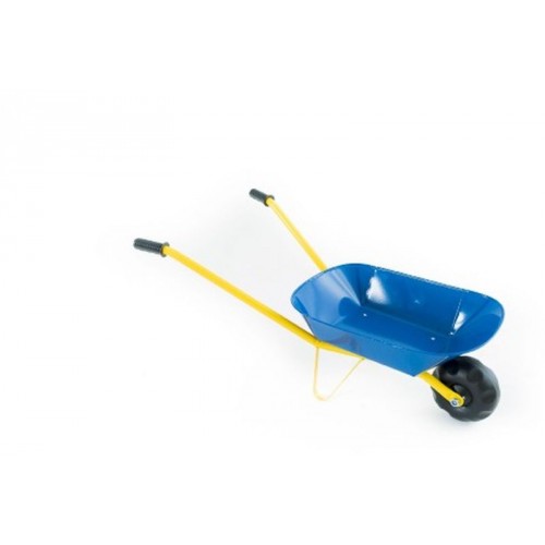 Plechové koliesko 75x30x40cm, modrá 18000008