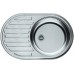 Franke Pamira PML 611, 770x500 mm, tkaná štruktúra, nerezový drez + sifón 101.0286.011