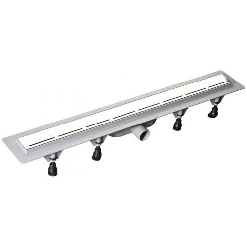 POLYSAN ROAD plastový odtokový žľab s nerezovým roštom, L = 720mm POLYSAN ROAD plastový odtokový žľab s nerezovým roštom, L = 720mm