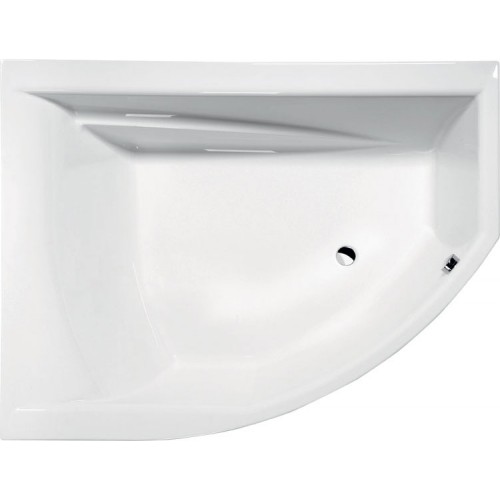 POLYSAN TANDEM L asymetrická vaňa 170x130x50cm, biela 06611 POLYSAN TANDEM L asymetrická vaňa 170x130x50cm, biela 06611