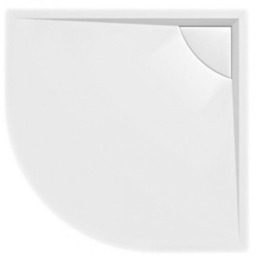 POLYSAN Lussa vanička z liateho mramoru sa záklopom, štvrťkruh 90x90x4cm, R550 POLYSAN Lussa vanička z liateho mramoru sa záklopom, štvrťkruh 90x90x4cm, R550