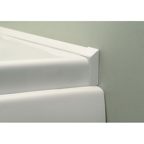 POLYSAN Lišta okolo sprchovej vaničky 120x100cm, 2x roh, 2x ukončenie