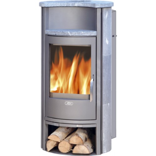 ABX Pori 7 Aqua Krbové kachle na drevo s teplov. výmenníkom, sivý pl.+mastenec,vr. h dosky ABX Pori 7 Aqua Krbové kachle na drevo s teplov. výmenníkom, sivý pl.+mastenec,vr. h dosky