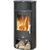 ABX Pori 4671-7, krbové kachle na drevo, čierny plech + kachle hämatit, vr. hornej dosky