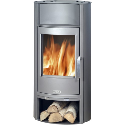 ABX Pori 4671-5, krbové kachle na drevo, šedý plech