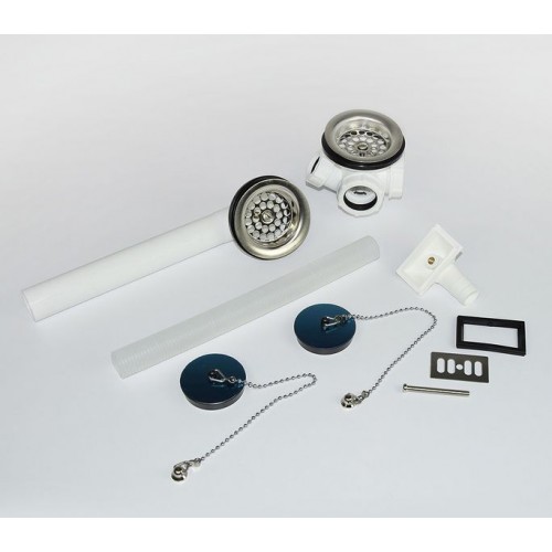 Villeroy & Boch O.NOVO prepadová sada, chrom 94290061