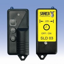 SANELA Diaľkové ovládanie SLD 03 pre nastavenie parametrov infračervených snímačov 07030
