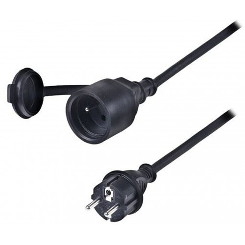 SOLIGHT Predlžovací prívod - spojka, 1z. 30m, 3x1,5mm2, čierna, gumová PS34 SOLIGHT Predlžovací prívod - spojka, 1z. 30m, 3x1,5mm2, čierna, gumová PS34