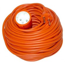 Predlžovací kábel 20m 2x1mm2 - oranžový PS27