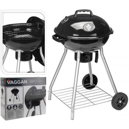 ProGarden Gril guľový na kolieskach priemer 46 cm KO-E10300050 ProGarden Gril guľový na kolieskach priemer 46 cm KO-E10300050
