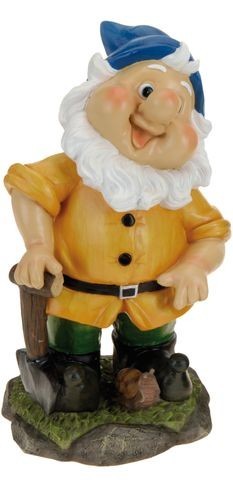 ProGarden Záhradný trpaslík 31 cm, modrý KO-252715170 ProGarden Záhradný trpaslík 31 cm, modrý KO-252715170