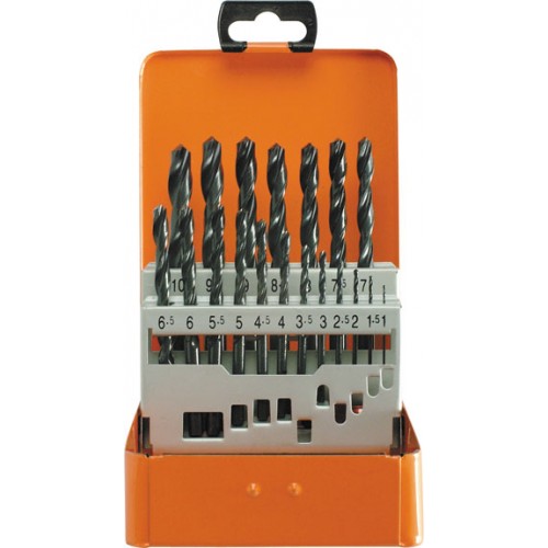 PROJAHN HSS-R BASIC špirálové vrtáky 19 ks 60003