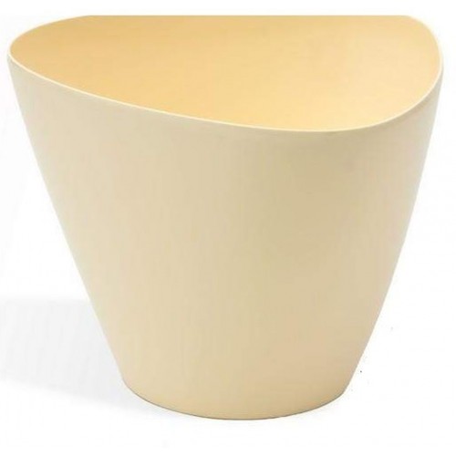 PROSPERPLAST COUBI kvetináč 10l, krémová DTG320
