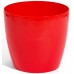 PROSPERPLAST COUBI kvetináč 9 cm, 0,5l, korálová DUO090