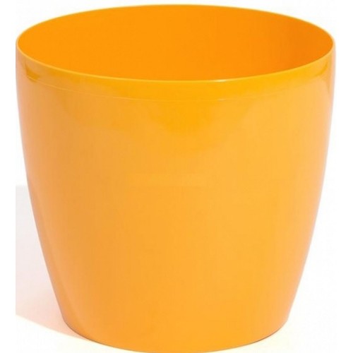 PROSPERPLAST COUBI kvetináč 23 cm, 6,5l, žltá DUO230
