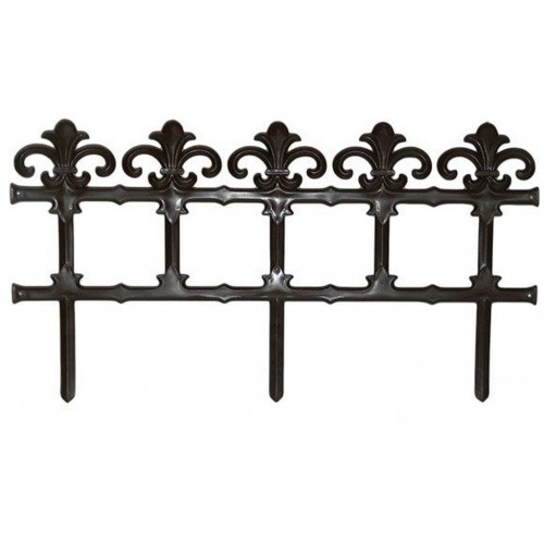 Prosperplast GARDEN ART záhradný plot 372x34cm hnedý IPŁB