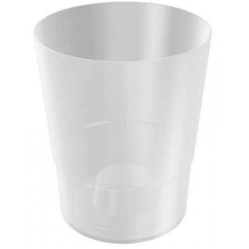 COUBI kvetináč na orchidey 12 cm, 1,1l, biela DSTO125M
