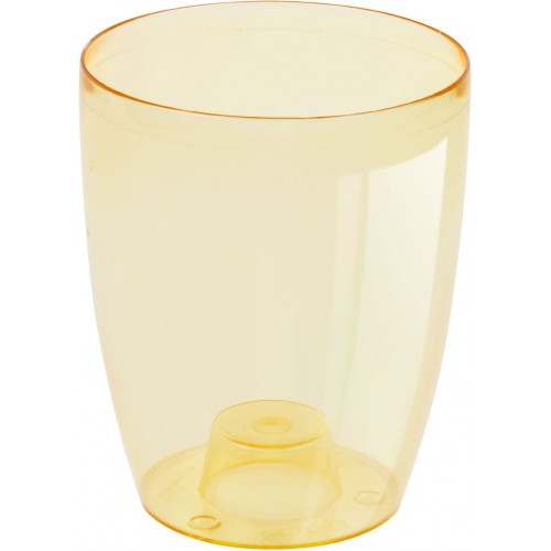 PROSPERPLAST COUBI kvetináč na orchidey 1,5l, oranžová DUOW130P