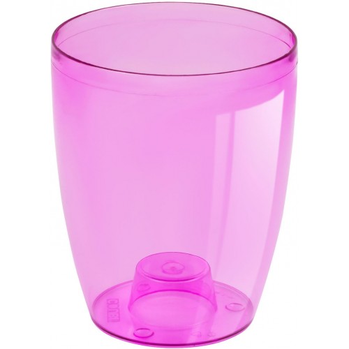 PROSPERPLAST COUBI kvetináč na orchidey 1,5l, ružová DUOW130P