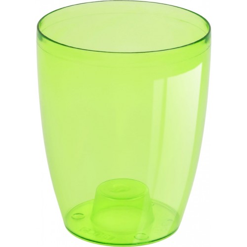 PROSPERPLAST COUBI kvetináč na orchidey 1,5l, zelená DUOW130P