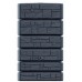 Prosperplast TOWER STONE Sud na dažďovú vodu, 500l, antracit IDTST500