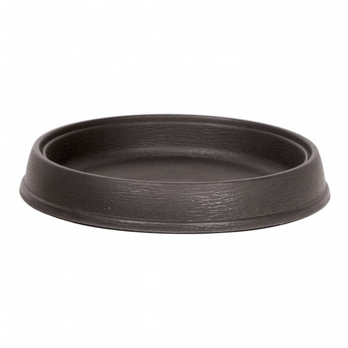 PROSPERPLAST MASSIVE miska guľatá 21x3,1cm umbra PR21